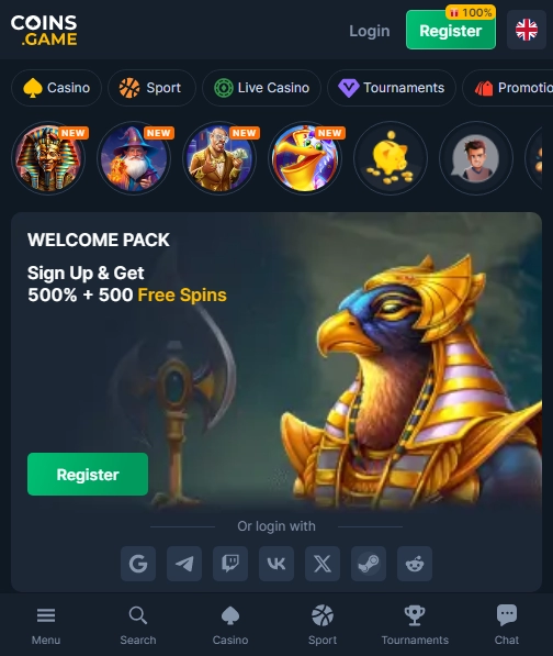 Coins.Game Casino